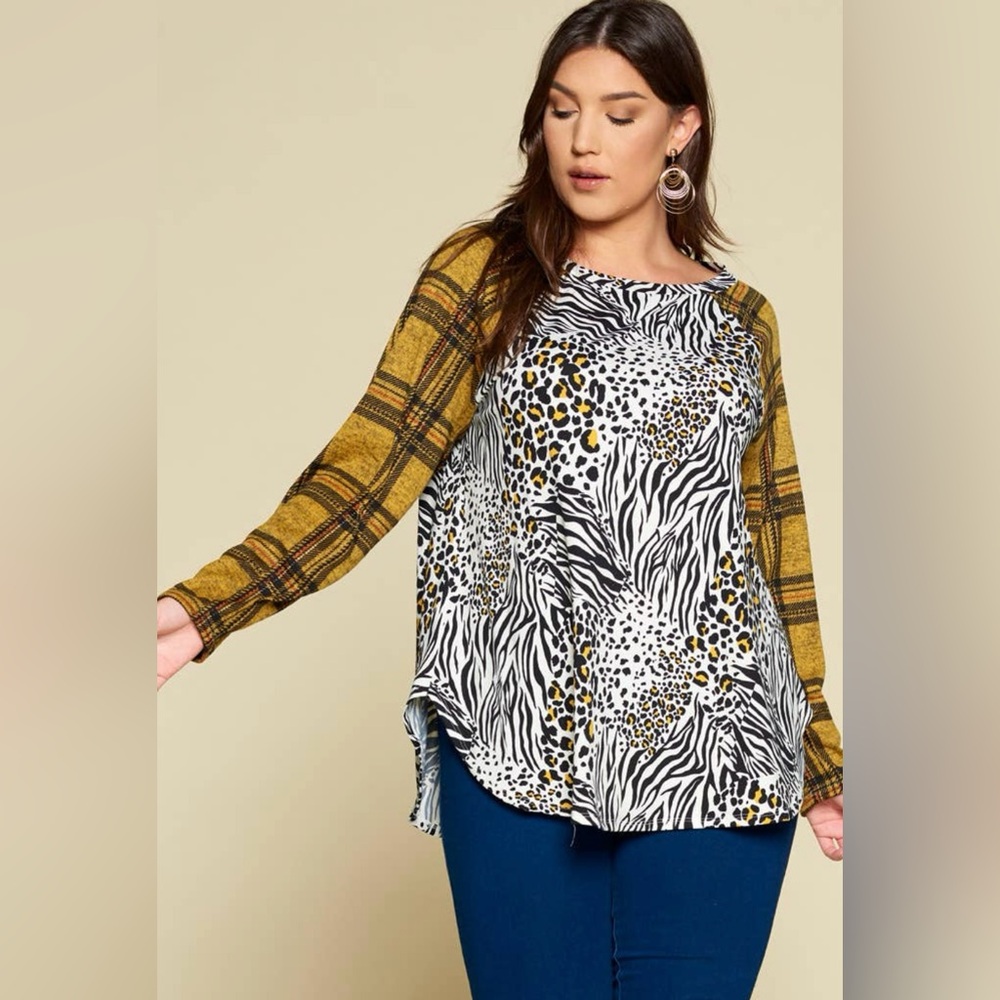 Boutique plus size top New